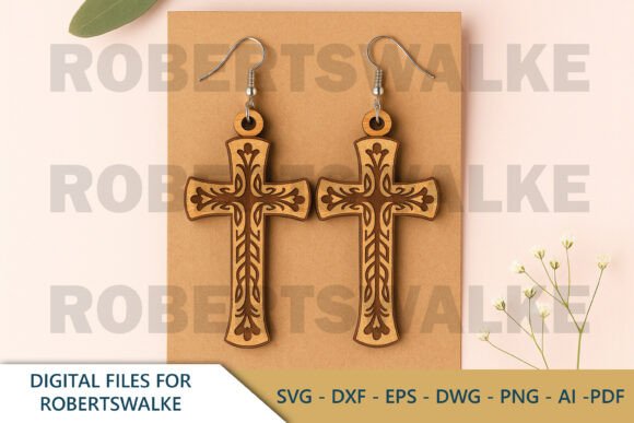 Bible Verse Earrings Cut File