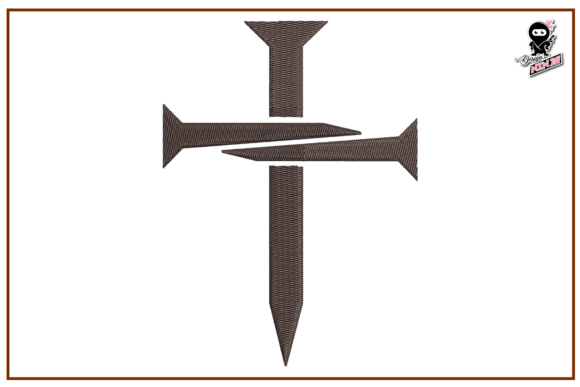 Christian Cross out of Nails — Religion Amp