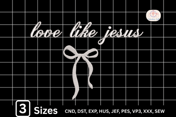 Coquette Bow Christian Love Like Jesus | Religion Amp