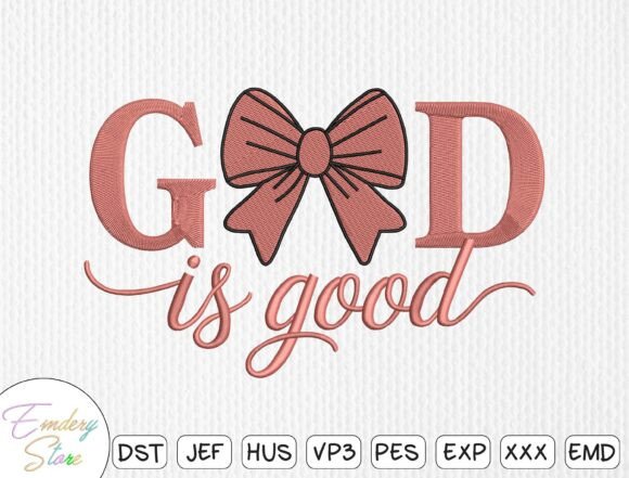 God is Good Bow