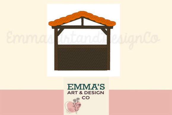 Nativity Machine Embroidery Design