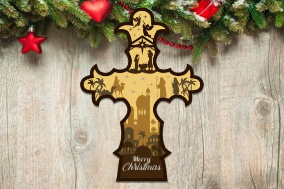 Nativity Scene EPS SVG PNG, Christmas — Winter Amp
